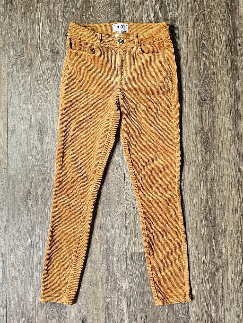 Paige Hoxton Ankle Jeans Corduroy Size 25 Women's